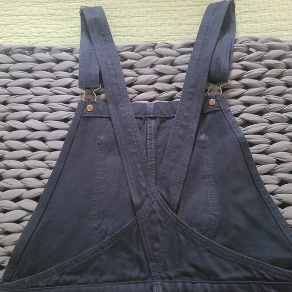 Dark blue denim overalls Lucky Brand- size M - Picture 5 of 5